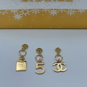 Chanel Gold Charm Set